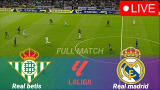 🔴Real Betis vs Real Madrid LIVE  LALIGA 2324 Full match of extended highlights [upl. by Kennet]