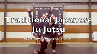 54 JuJutsu Techniques  Self Defence Syllabus  Traditional Japanese Ju Jutsu Ryu [upl. by Nylikcaj]