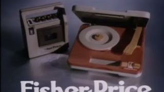 Publicité électrophone Fisher Price 1985 [upl. by Eciuqram]