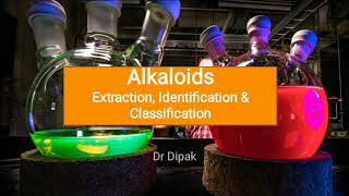 Alkaloids  Extraction Identification Classification Hindi Animated with Tricks to remember [upl. by Oetsira54]