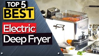 The Best Electric Deep Fryer to cook like a CHEF [upl. by Yma908]