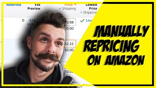 How to Sell Used Books On Amazon FBA  Manual Reprice [upl. by Ymeon]