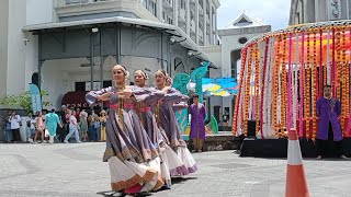 Pre Diwali Dance at Le Caudan Waterfront🇲🇺 [upl. by Alinna]