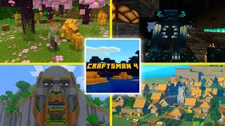 TOP 4 SEEDS in Craftsman 4  VILLAGE SEED  Diamonds Seed [upl. by Zeuqram262]