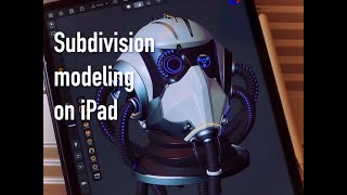 Helmet 3d modeling on iPad Process Forger Application [upl. by Hplodnar]