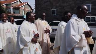 PRIESTS OF THE CATHOLIC DIOCESE OF NAKURU DURING CHRISM MASS 2023 [upl. by Ellennoj]