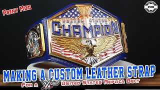 Customising a WWE United States Replica [upl. by Adieren803]