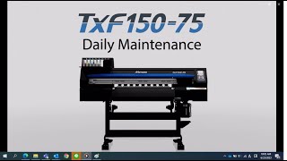 TxF15075 Daily Maintenance [upl. by Hamo821]