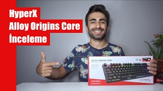 HyperX Alloy Origins Core Mekanik Klavye İnceleme  HyperX Red anahtarlara sahip [upl. by Godfree321]