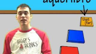 02 Spanish lesson  Demonstrative adjectives part 1 this amp that [upl. by Pepi]