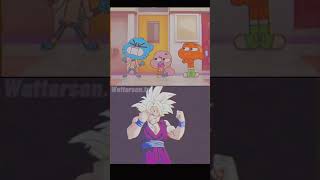 Gumball goes Super Saiyan 3 edit [upl. by Akirdna]