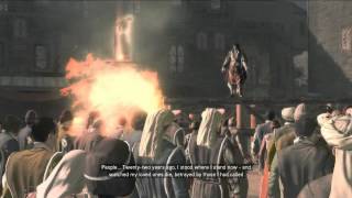 Assassins Creed 2  Savonarolas Death amp Ezios Speech HD [upl. by Nnahaid]