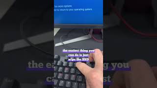 fix blue screen windows 10 pcrepair techvideo pcgaming pcbuild pc bluescreenerror shorts [upl. by Amisoc]