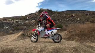 Review  Razor SX500 McGrath Electric Dirt Bike [upl. by Hephzipah12]