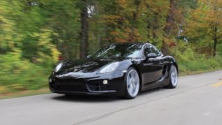 Is The MidEngined Cayman Better Than The 911  2016 Porsche Cayman Black Edition [upl. by Adamec]