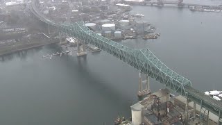 Engineering professor highlights differences between Tobin Bridge Baltimore bridge that collapsed [upl. by Chase]