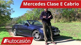 Vídeo Prueba Mercedes Clase E Cabrio 2014 [upl. by Surazal]