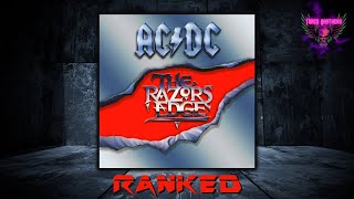 ACDC The Razors Edge Ranked [upl. by Ahab]