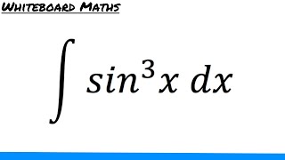 Integral of sin3 x [upl. by Corabella]