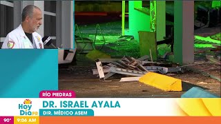 Doctor actualiza sobre condición de mujer que sufrió severas quemaduras en Hatillo [upl. by Arym]