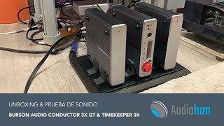 Burson Audio Conductor 3X GT amp Timekeeper 3X GT  UNBOXING amp ANÁLISIS [upl. by Brainard624]