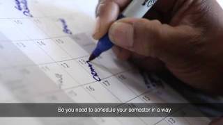 my Studies  Unisa 6 Scheduling your semester [upl. by Will449]