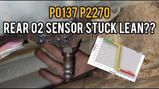 Chevy Silverado Rear O2 Sensor Lean P0137 P02270 [upl. by Chao]