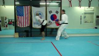 Taekwondo Advanced Sparring Techniques Vol 2 [upl. by Ithnan]