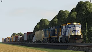 CSXT 4568 Leaving Ferndale [upl. by Esau307]