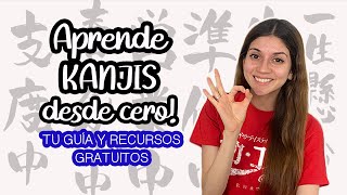 Aprende Japonés gratis Tu guía para estudiar KANJIS desde cero  RECURSOS gratuitos  TEMA JLPT N5 [upl. by Nnylireg188]