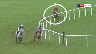 Incredible Horse comes from miles back to win at Chepstow [upl. by Notfa]