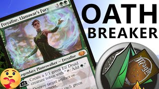 Freyalise Llanowars Fury OATHBREAKER deck ideas [upl. by Ilrahc]