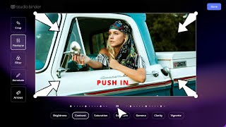Image Editor — How to Edit Images in Studiobinder [upl. by Johna]