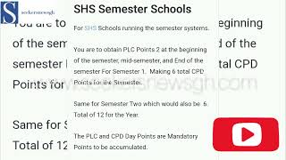 NTC on CPD Points No more INSET Now Weekly PLC Points to be updated by Teachers to the TPG [upl. by Notgnilliw874]