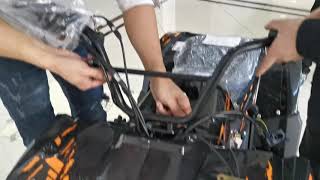 XPRO Leopard 125cc ATV Assembly Video 3 [upl. by Letisha]