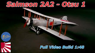 Salmson 2A2 Japanese Armee  Otsu 1  Full Build Video  GasPatch 148 [upl. by Burner657]