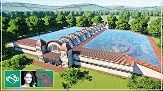 🐘 Komodo Dragon Habitat  Reptile House Tour  City Zoo  Speed Build  Planet Zoo [upl. by Cherice244]