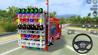 Big Indian DJ Truck  DJ truck game  DJ truck mod  Hindi song  Hindi Bollywood trance remix song [upl. by Pinette]