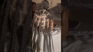 Part 2 of a half up half down braided style braids braidstyles reel viralvideo [upl. by Weinberg]