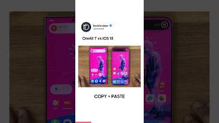 OneUI 7 vs iOS 18  COPY  PASTE 😂 [upl. by Jauch]