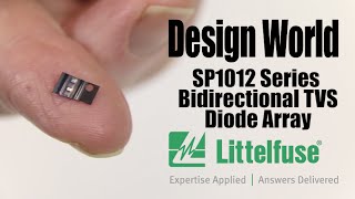 SP1012 Series Bidirectional TVS Diode Array [upl. by Natika]