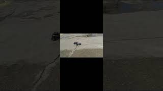 RC drag races with the wife Vintage Losi Mini Desert Truck SCY Conquer XLH Jumps at the Park [upl. by Mollee626]