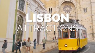 10 Top Tourist Attractions in Lisbon [upl. by Macnair]