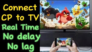 How to connect phone to TV Paano mag connect ng cp sa TV HDMI cable [upl. by Farmann]