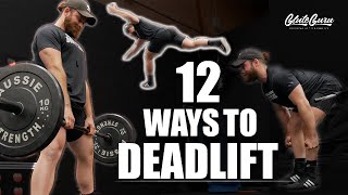 12 DEADLIFT VARIATIONS InDepth Demos [upl. by Anivlem42]