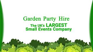 Garden Party Hire  This Is What We Do [upl. by Tihor950]