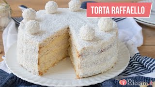 Torta Raffaello  Ricettait [upl. by Lesley109]