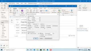 How to Schedule a Meeting in Outlook  Office 365 [upl. by Hibbert]