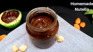 Homemade Nutella Recipe  with Almonds Nutella without Hazelnut  Almond Nutella नटेलाshorts [upl. by Notgnilliw497]