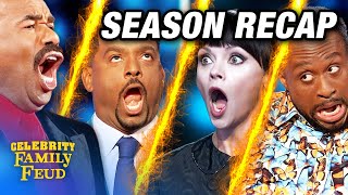 Craziest Celebrity Family Feud moments END Steve Harvey 2023 [upl. by Arem]